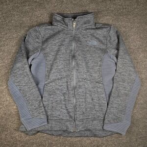 The North Face Women's Gray Full Zip Performance Fleece Jacket Indi 2 Size M